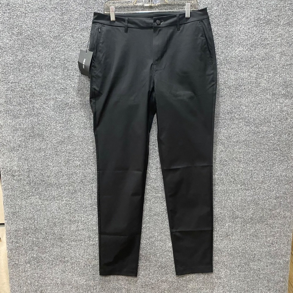 Public Rec VIP Chinos Mens 31x34 Black Performance Stretch Pants WKDYCHBK3134